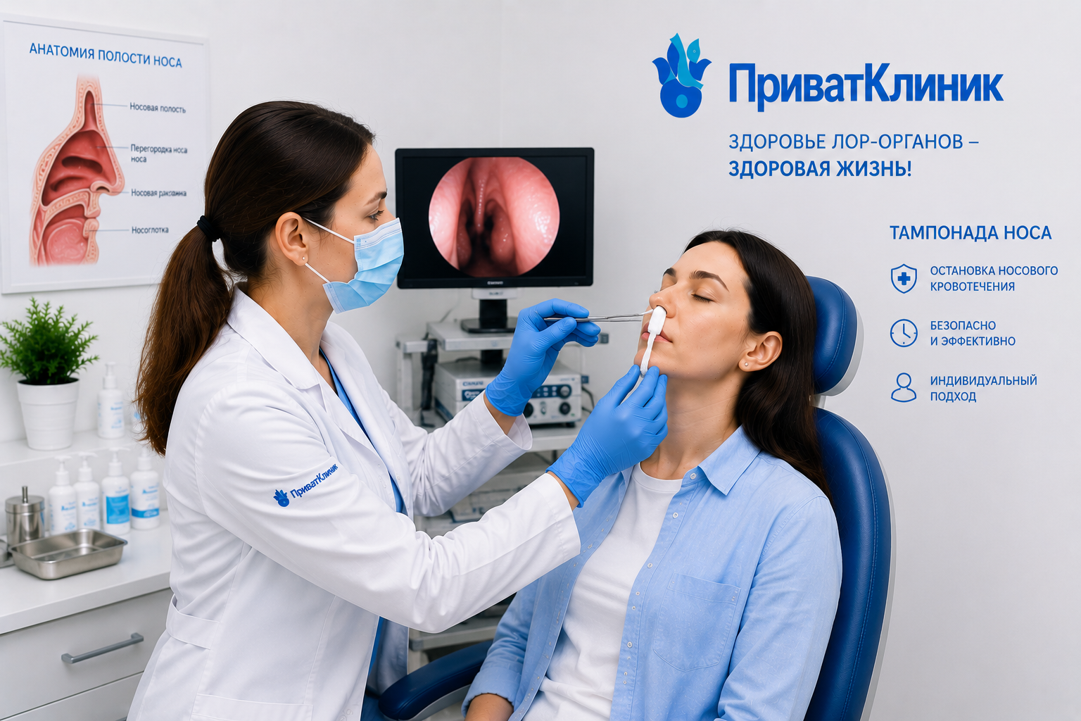 Тампонада носа